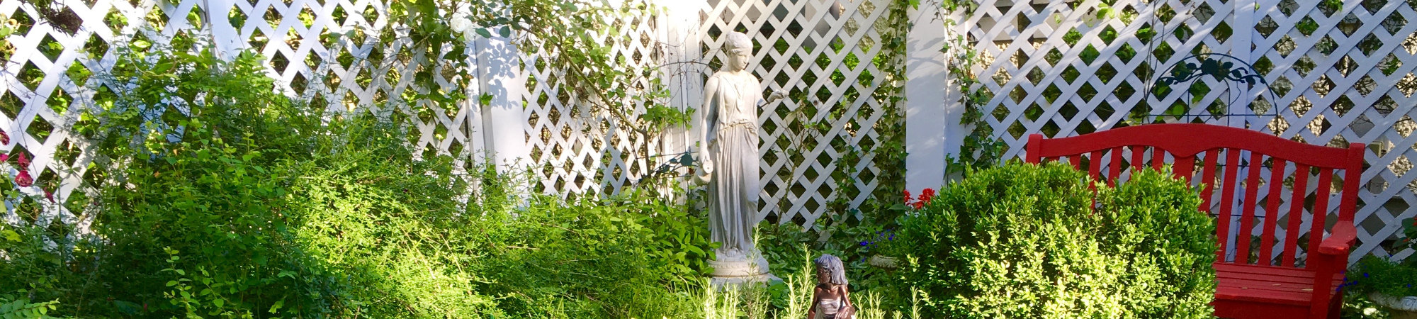 Photo of the Chartreuse garden